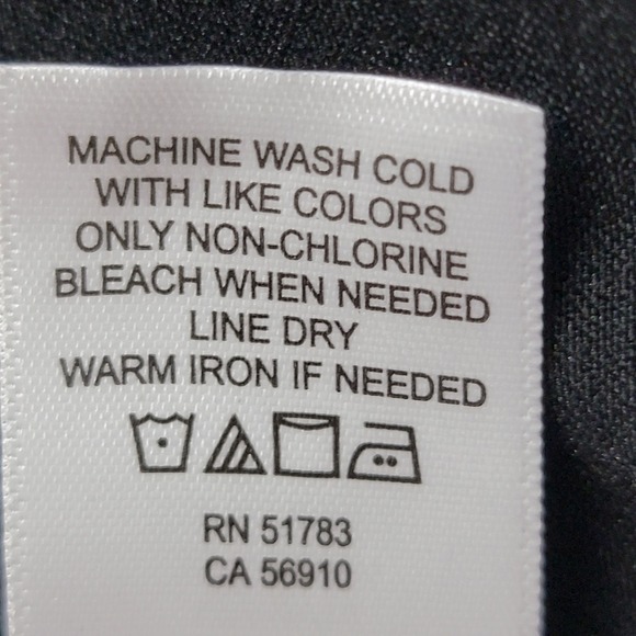 Maurices NEW Women's L Classic Black Mid Rise Bengaline Dress Trousers Pants - Picture 6 of 11